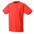 Yonex T-shirt treningowy Practice Small Logo YM0045 (100% poliester) 2024 czerwony mężczyźni